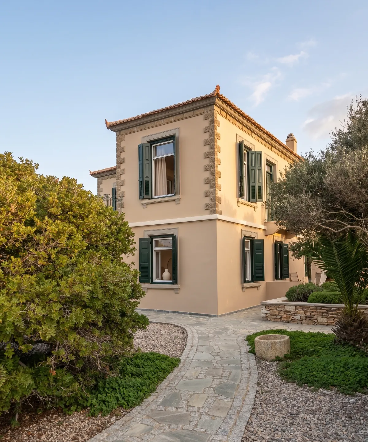 Villa Notos — exterior view